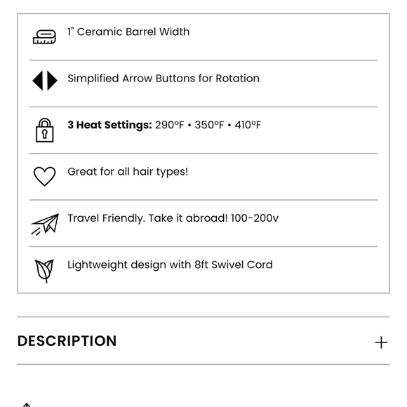 NWB Beachwaver Curling Iron - Picture 4 of 7